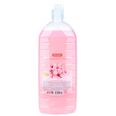 Мыло-крем жидкое 1 л. OfficeClean Цветущая сакура 281357 Мыло-крем жидкое 1 л. OfficeClean Цветущая сакура 281357