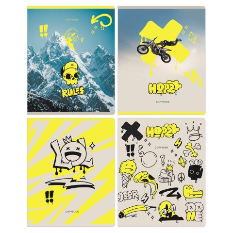 Тетрадь 40 л. (линия) БиДжи Crazy art Т5ск40 11015 Тетрадь 40 л. (линия) БиДжи Crazy art Т5ск40 11015