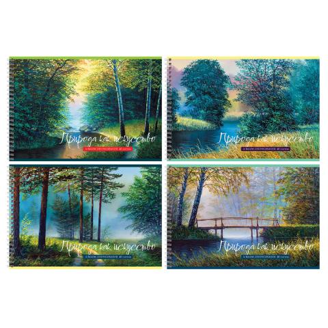 Альбом д\рис. 40 л. (спираль) БиДжи Природа как искусство АР4гр40 10896 Альбом д\рис. 40 л. (спираль) БиДжи Природа как искусство АР4гр40 10896