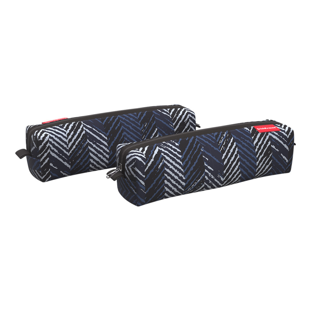 Пенал ErichKrause 52237 Herringbone прямоугольный на молнии