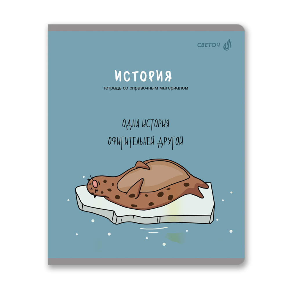 Тетрадь 48 л. (клетка) SVETOCH Большая перемена История 01816
