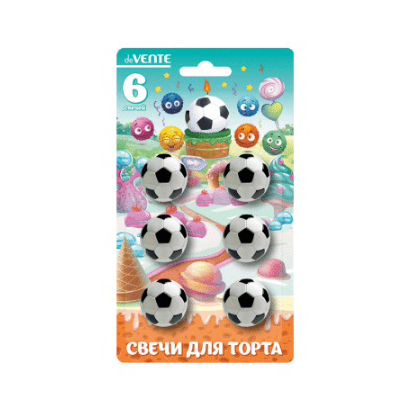 Свечи для торта deVENTE 9060803 6 шт.