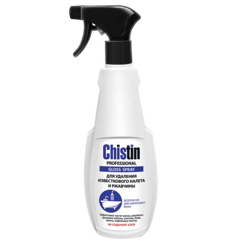 Средство чистящее Chistin для удаления известкового налета 500 мл. спрей 8506