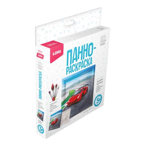 Раскраска-панно Ирп-012 Гоночный автомобиль Раскраска-панно Ирп-012 Гоночный автомобиль