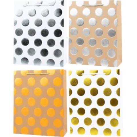 Пакет подарочный deVENTE 9041114 Polka dots (18*23 см)