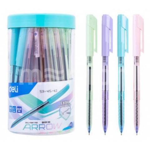 Ручка шариковая Deli EQ03036 Arrow 0,7 синий Ручка шариковая Deli EQ03036 Arrow 0,7 синий