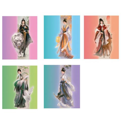 Тетрадь 48 л. (клетка) Centrum Аниме 71290 5 дизайнов