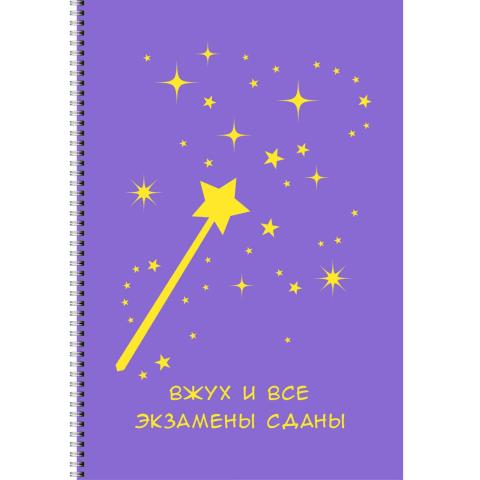 Тетрадь А4 80 л. (спираль) К-Э Вжух ТСЛ4805019 Тетрадь А4 80 л. (спираль) К-Э Вжух ТСЛ4805019