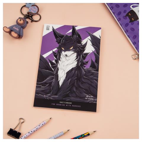 Скетчбук А5 54 л. MESHU Anime cat MS_53576 Скетчбук А5 54 л. MESHU Anime cat MS_53576