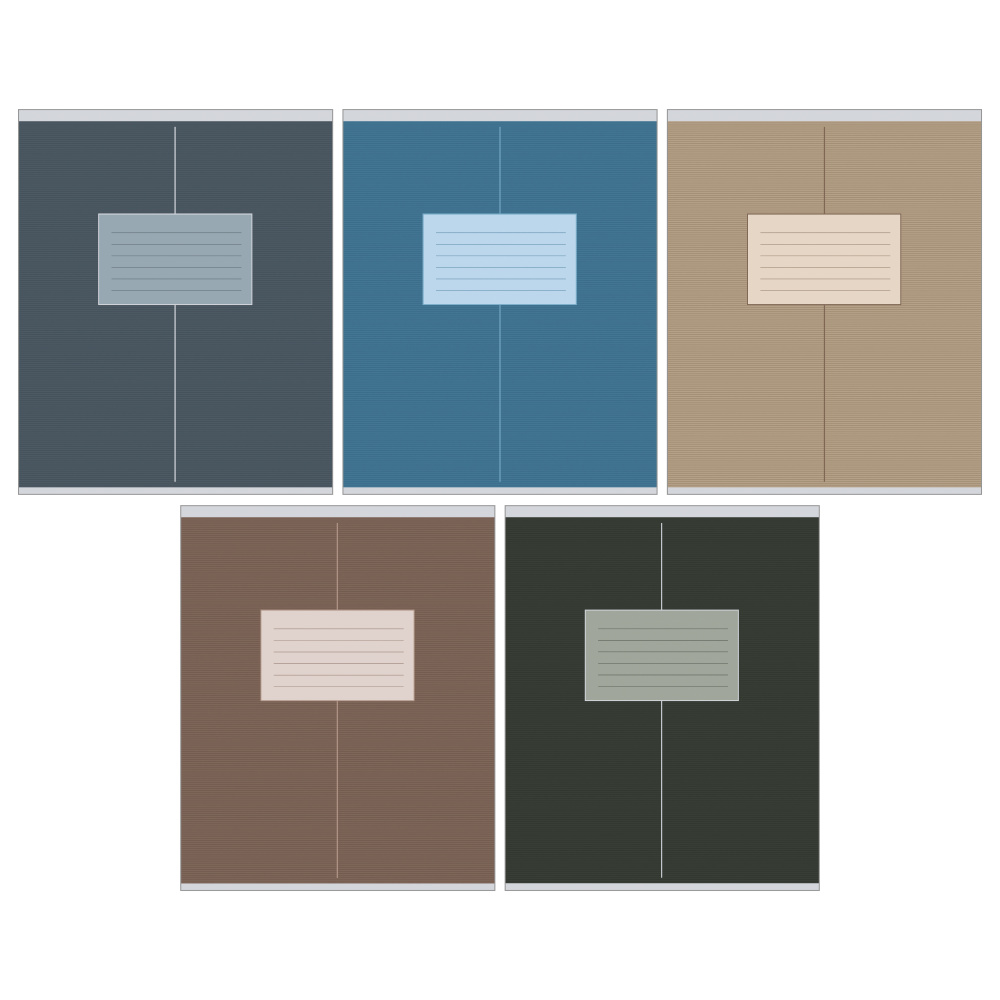 Тетрадь 18 л. (клетка) К-Э Dark Shades ТК189408