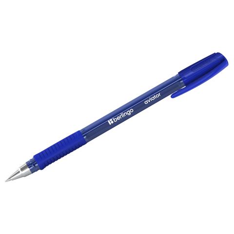 Ручка шариковая Berlingo Aviator 0,7 грип CBp_07510 синяя