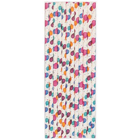 Трубочка Шары кристальные 12 шт. 1502-4354