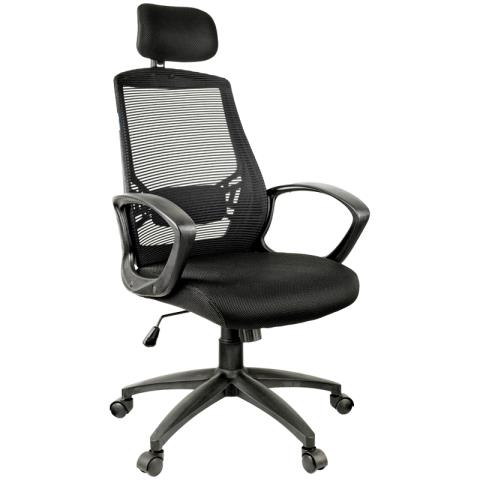 Кресло руководителя Helmi HL-E30 ткань черная 284604