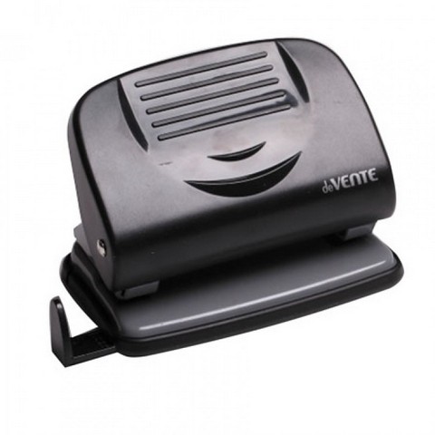 Дырокол 20 л. deVENTE.Stripe 4020339 черный