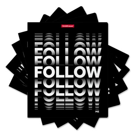 Тетрадь 96 л. (клетка) EK Follow Me 52963 Тетрадь 96 л. (клетка) EK Follow Me 52963