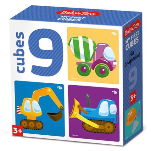 Кубики 9 шт. На стройке 03533 ЧЗ