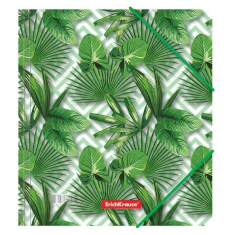 Папка на резинке А5 ЕК Tropic Leaves 49355 Папка на резинке А5 ЕК Tropic Leaves 49355
