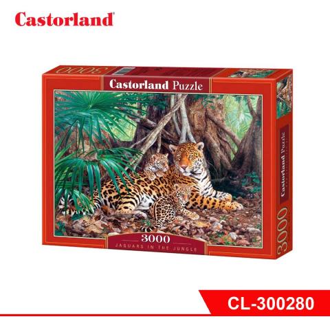 Пазлы 3000 эл. Castor Land С-300280 Ягуары в джунглях