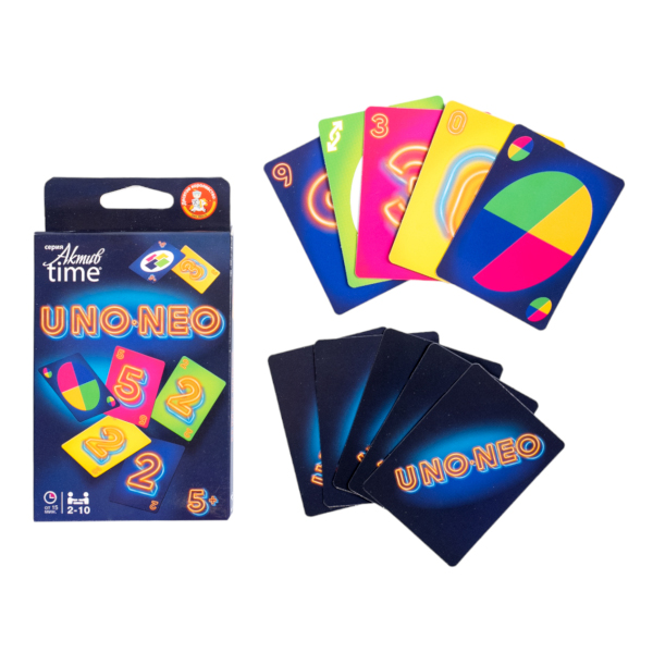 Игра карточная UNO-Neo Актив time 05333 Игра карточная UNO-Neo Актив time 05333