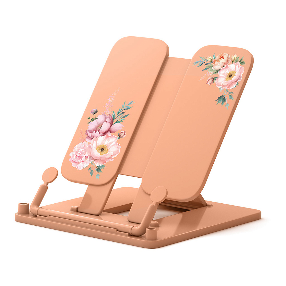 Подставка д/книг ErichKrause Pastel Bloom персиковый 61542