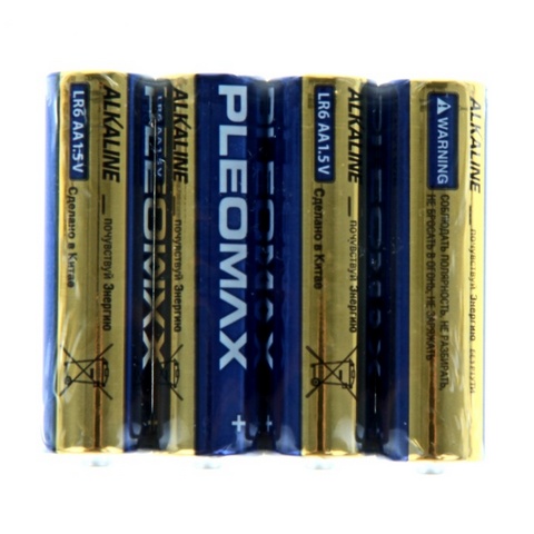 Батарейка Pleomax LR6 (АА) 4S/24