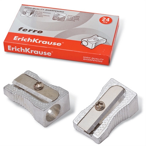 Точилка ERICH KRAUSE Ferro металлич. 7074 Точилка ERICH KRAUSE Ferro металлич. 7074