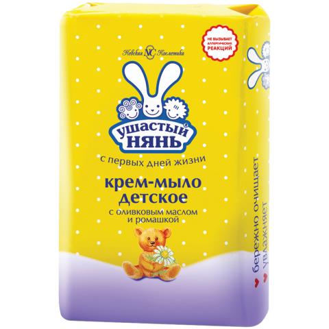 Мыло-крем туалетное 90 гр. Ушастый нянь с ромашкой 10197 Мыло-крем туалетное 90 гр. Ушастый нянь с ромашкой 10197