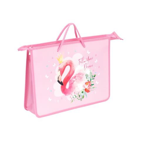 Папка с ручками А4 ArtSpace Flamingo ПТ-15 42155 Папка с ручками А4 ArtSpace Flamingo ПТ-15 42155