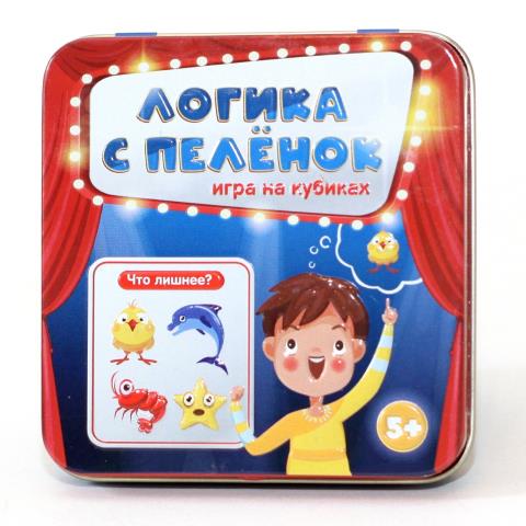 Игра настольная Логика с пеленок 03560 Игра настольная Логика с пеленок 03560