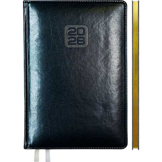 Еженедельник А4 64 л deVENTE 2236605 Bravo синий 2026