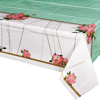 Скатерть Пионы 130*180см 1502-4505