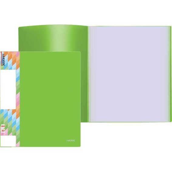 Папка с 30 карманами deVENTE Juicy 3105700 салатовая