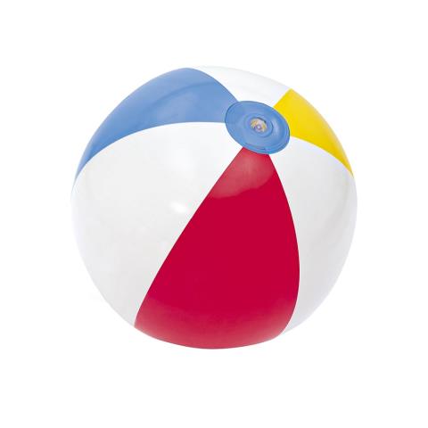 Мяч пляжный 51 см. Цветные дольки 59020NP