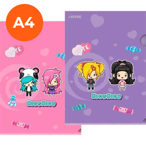 Папка-уголок А4 deVENTE 3074213 NicoNico:-)