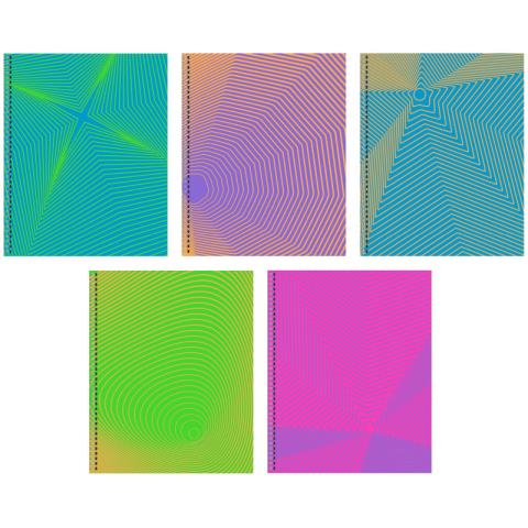 Тетрадь 96 л. (спираль) К-Э Shades ТС2Л969293