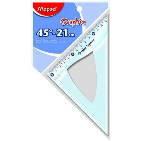 Треугольник 21 см. 45* Maped 242421 Треугольник 21 см. 45* Maped 242421