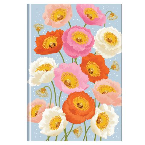 Ежедневник А5 БиДжи Маковое настроение 7БЦ ЕН5т136_лc_тф 12376