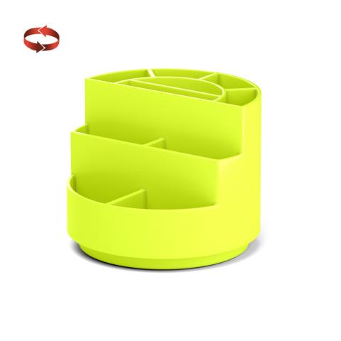 Подставка офисная EK Mini Burger Neon Solid желтая 55770