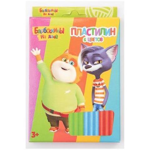 Пластилин 6 цв. Centrum Барбоскины 120 гр. 86210 Пластилин 6 цв. Centrum Барбоскины 120 гр. 86210