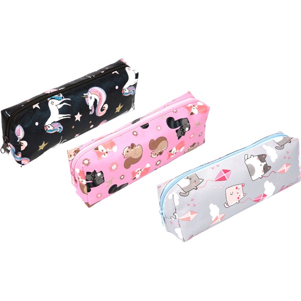 Пенал Attomex 7025201 Cute Animals прямоугольный на молнии Пенал Attomex 7025201 Cute Animals прямоугольный на молнии