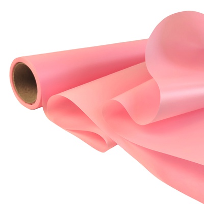 Пленка матовая розовая 50см*9м 1509-1441