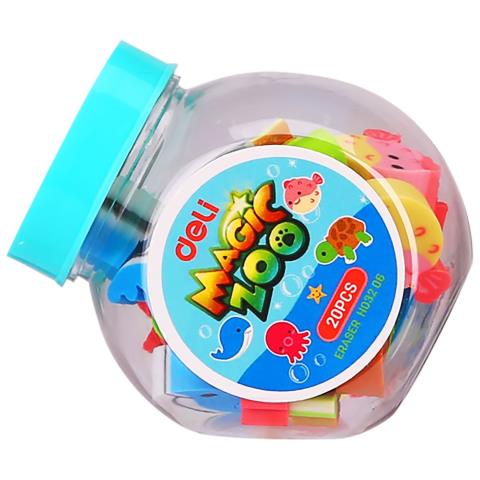Ластик Deli Magic Zoo (только упаковками) EH03206 Ластик Deli Magic Zoo (только упаковками) EH03206