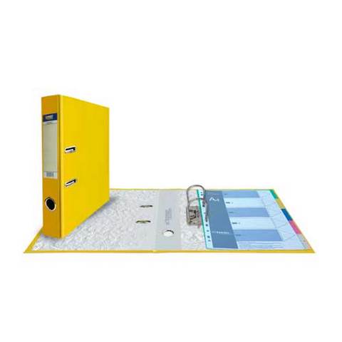Папка - регистратор 50 мм PVC 251807 желтый