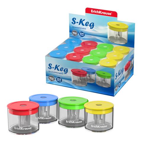 Точилка ErichKrause S-Keg с конт. 56036 Точилка ErichKrause S-Keg с конт. 56036