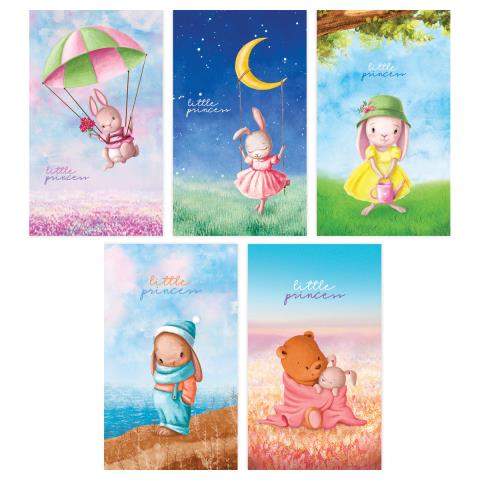 Блокнот А7 48 л. БиДжи Little bunny Б7ск48 12766