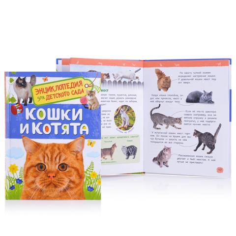 Энциклопедия для детского сада Кошки и котята 33889