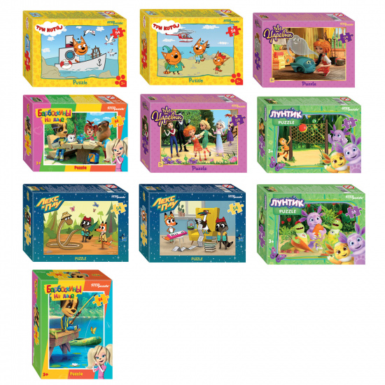 Пазлы 54 эл. Любимые герои 71186