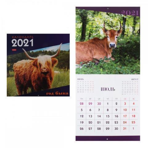 Календарь настенный перекидной 30х30 Ржачный_ Год Лошади 12Кнп4_34666 2026