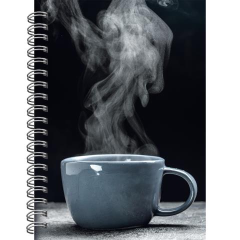 Блокнот-бизнес А6 80 л. (спираль) Утренний кофе БК680282