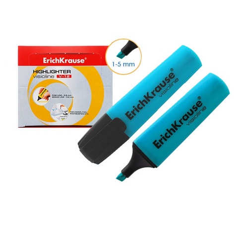 Маркер-текстовыд. V-12 32500 синий плоск